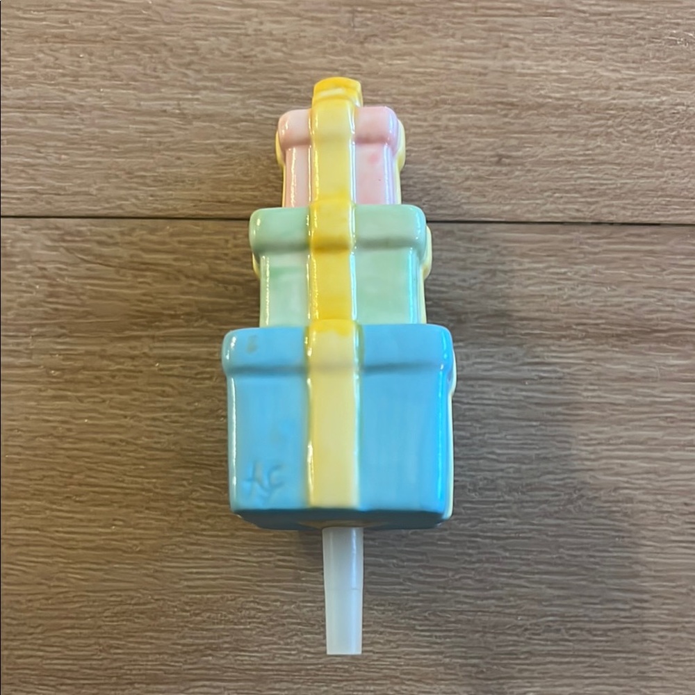 Nora Fleming Retired Stacked Gifts Mini